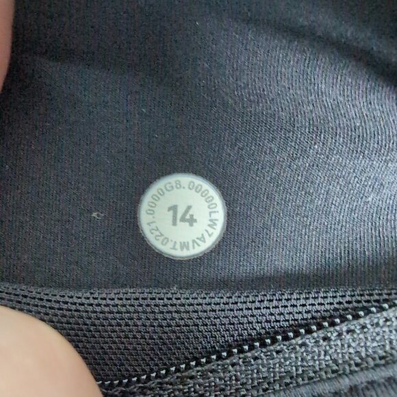 Lululemon Speed Up Short Incognito Camo Grey Women Size 14 Tall - Picture 7 of 7